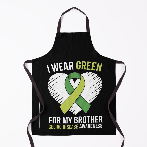 Item preview, I Wear Green For My Brother Celiac Disease Awareness designed and sold by BlassmausArt.