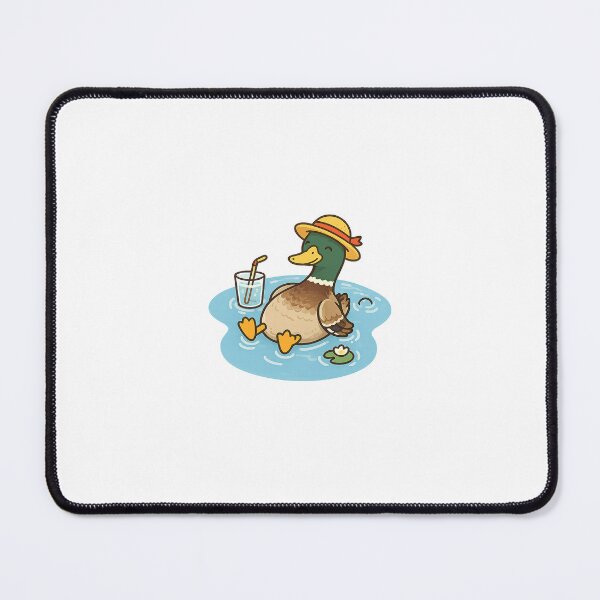 Item preview, Cute Relaxing Duck Summer designed and sold by Lunarifinds .