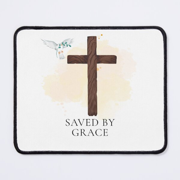Item preview, Saved By Grace Christian Typography Design designed and sold by DansStoreD23.