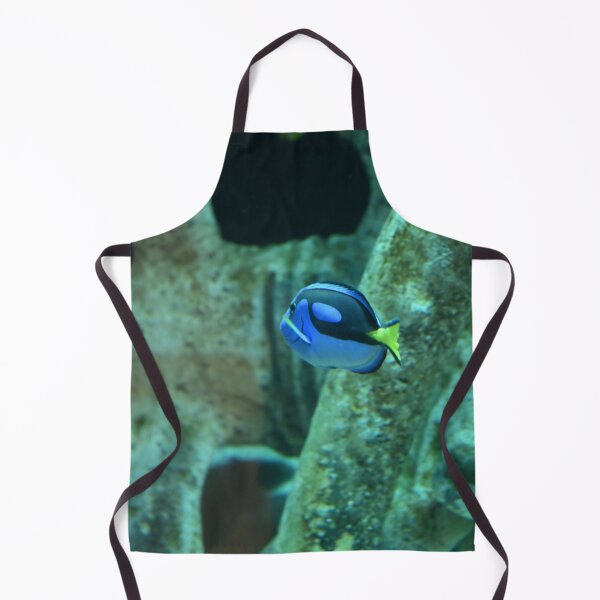 Item preview, Vibrant Blue Fish Swimming Underwater designed and sold by getmybookstore.