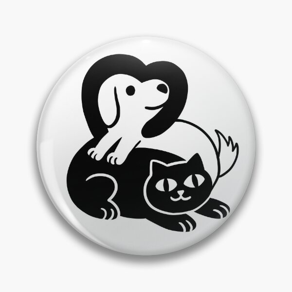 Item preview, Cat and Dog Frenemies designed and sold by coffeeman.