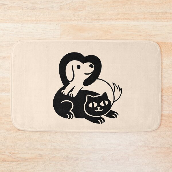 Item preview, Cat and Dog Frenemies designed and sold by coffeeman.
