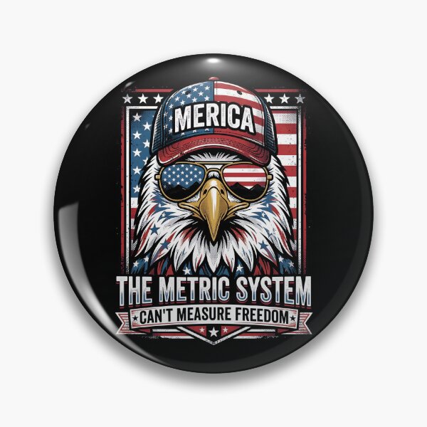 Item preview, Metric System Can't Measure Freedom Funny 4th Of July Gear designed and sold by DynamicDesign.