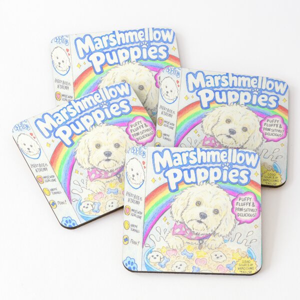 Item preview, Marshmellow Puppies Cereal designed and sold by grendelFX.