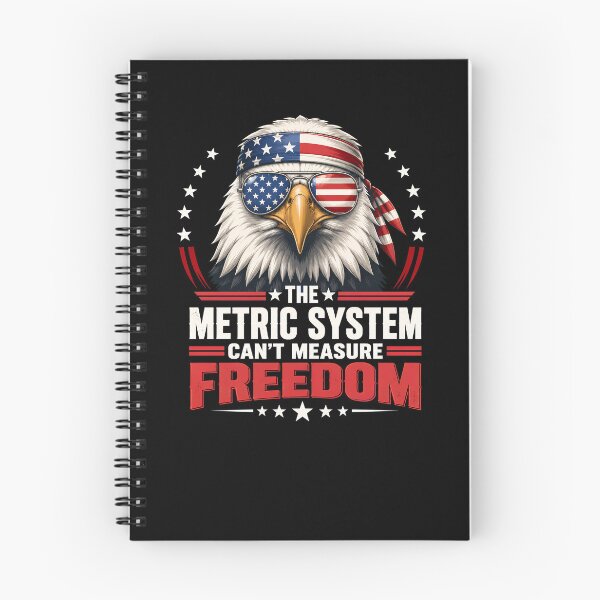 Item preview, Metric System Can't Measure Freedom Funny 4th Of July Gear designed and sold by DynamicDesign.