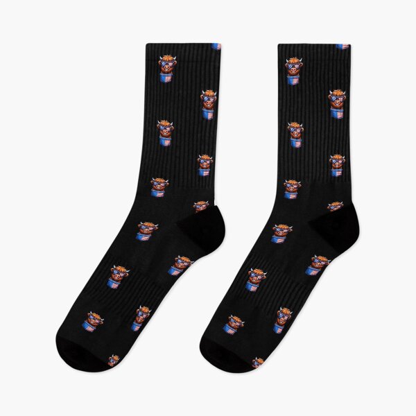 Item preview, Funny Highland Cow 4th July USA Flag America Boys Girls Kids designed and sold by rafaeltto.