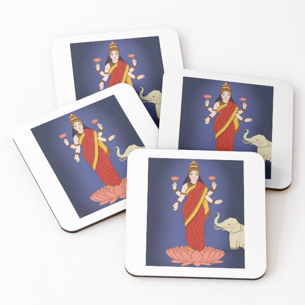 Item preview, Hindu Goddess Lakshmi Art designed and sold by TheKraftyCorner.