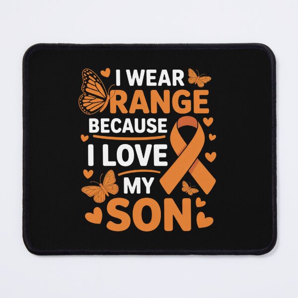 Item preview, I Wear Orange Because I Love My Son ADHD Awareness designed and sold by BlassmausArt.