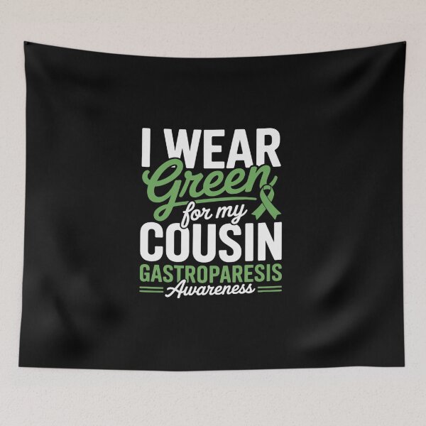 Item preview, I Wear Green For My Cousin Gastroparesis Awareness designed and sold by BlassmausArt.