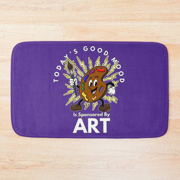 Item preview, Today’s Good Mood Is Sponsored By Art (Energy Paint Palette) designed and sold by Kate Miller Illustrator.