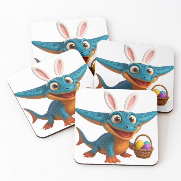 Item preview, Easter Diplocaulus designed and sold by Sillytoe.