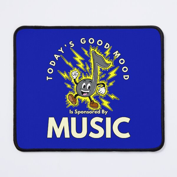 Item preview, Today’s Good Mood Is Sponsored By Music designed and sold by Kate Miller Illustrator.