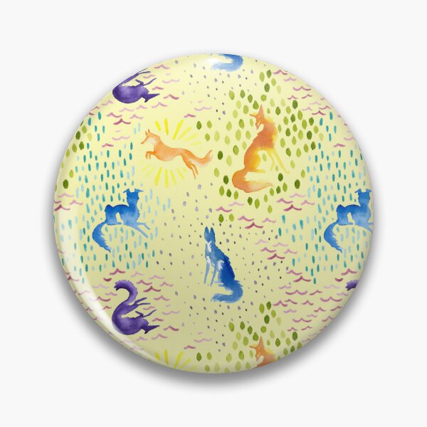 Item preview, Silken Splashes on Sherbert designed and sold by LauraGarabedian.