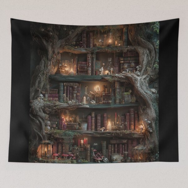 Item preview, Fairy Library designed and sold by bubblyrainbow.