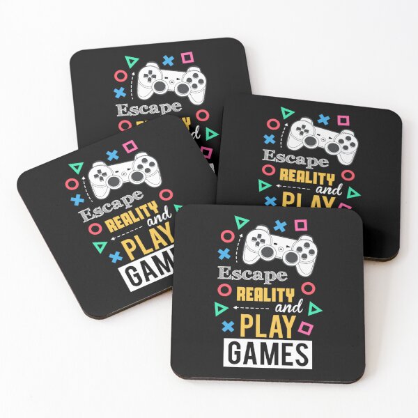 Item preview, Escape Reality and Play Games Console Quote designed and sold by MrGlayga.