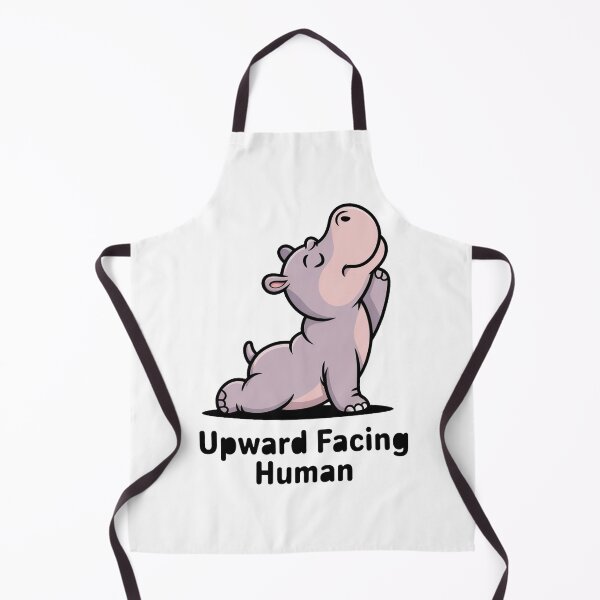 Item preview, Funny Hippo Yoga funny Upward Facing Hippo designed and sold by QuiteOrbit.