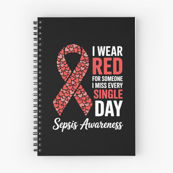 Item preview, I Wear Red For Someone Special I Miss Sepsis Awareness designed and sold by BlassmausArt.