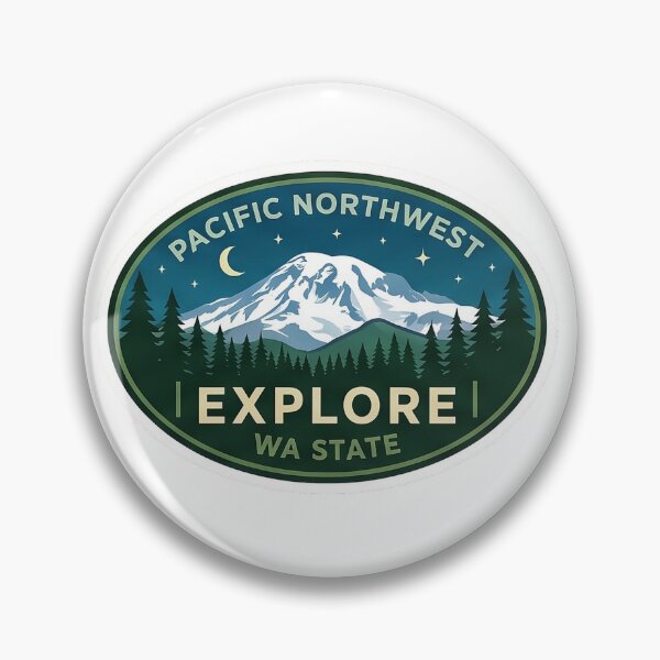 Item preview, PNW Explore WA State Mt. Rainier designed and sold by trekexplorers.