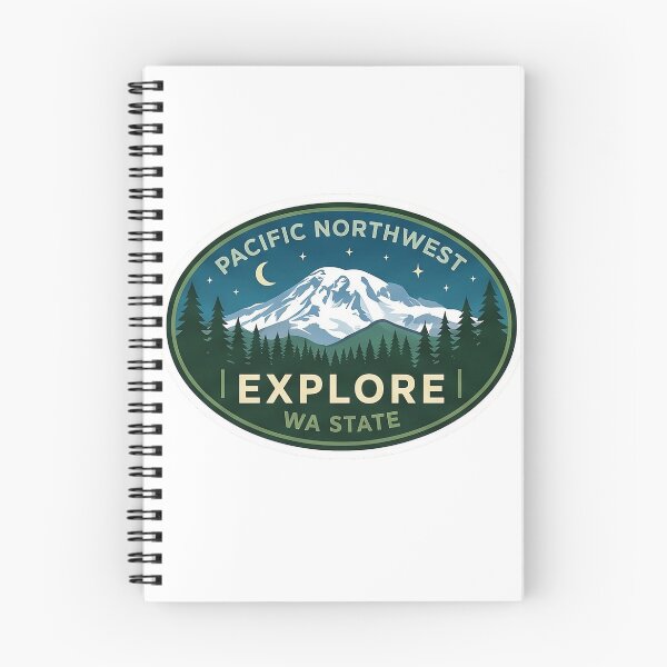 Item preview, PNW Explore WA State Mt. Rainier designed and sold by trekexplorers.