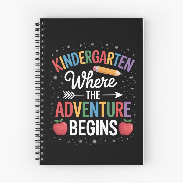 Item preview, Kindergarten Where The Adventure Begins Children's Teacher designed and sold by BlassmausArt.