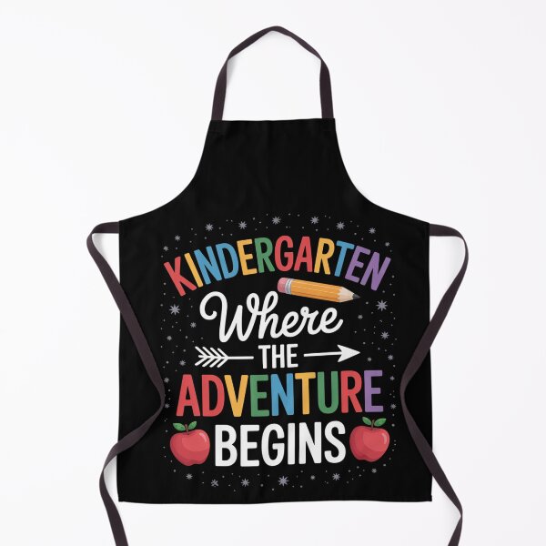 Item preview, Kindergarten Where The Adventure Begins Children's Teacher designed and sold by BlassmausArt.