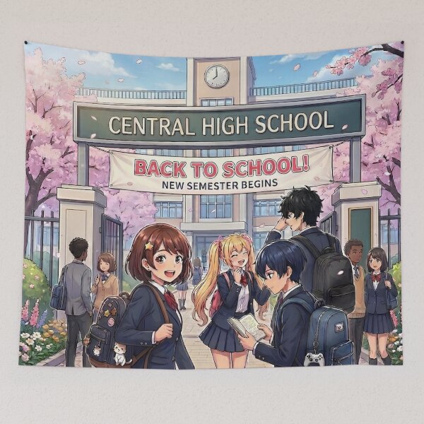 Item preview, Back to Central High School designed and sold by VibranPalette.