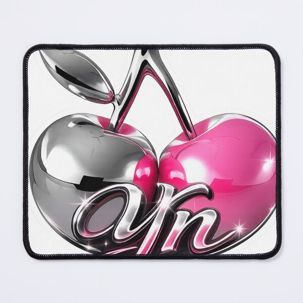 Item preview, Pink Chrome YN Luxury Glam Sticker designed and sold by KRICKAr.