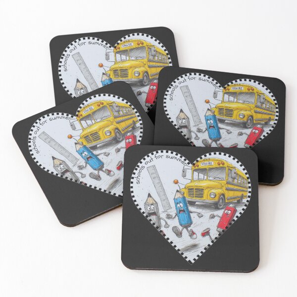 Item preview, Schools Out for Summer Run For Your Life Heart designed and sold by dcohea.