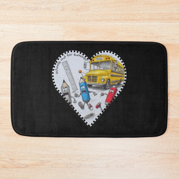 Item preview, Schools Out for Summer Run For Your Life Heart designed and sold by dcohea.