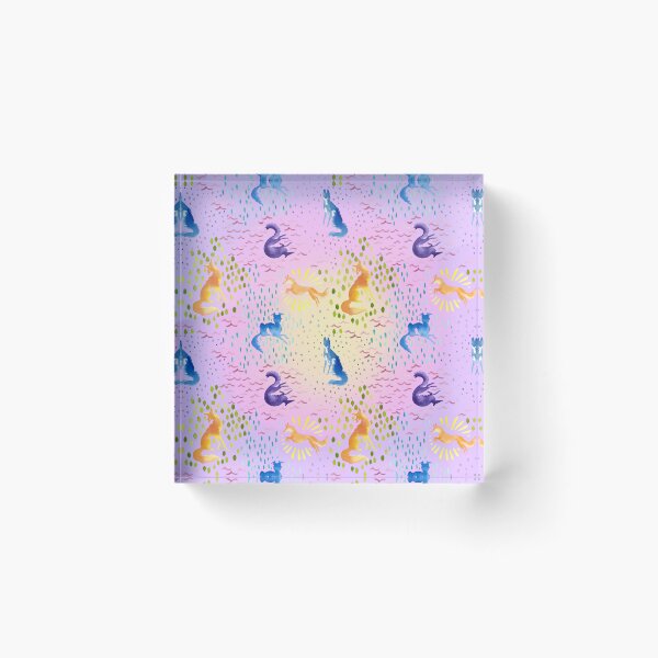 Item preview, Silken Splashes on Pastel Gradient designed and sold by LauraGarabedian.