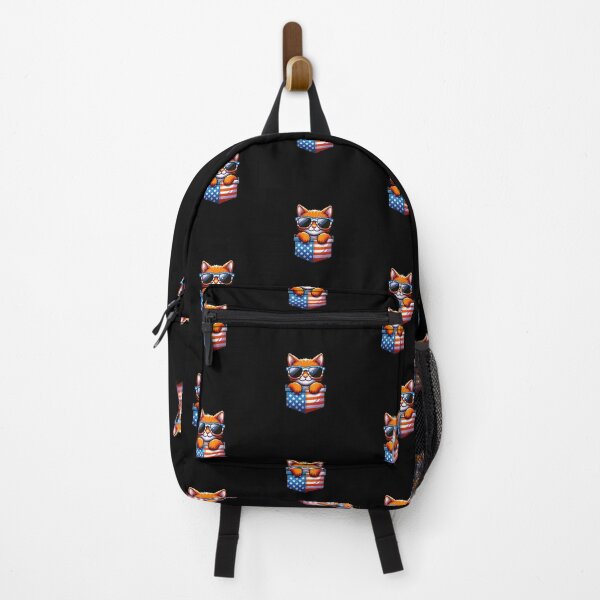 Item preview, Funny Orange Cat 4th July USA Flag America Mom Dad Kids designed and sold by rafaeltto.