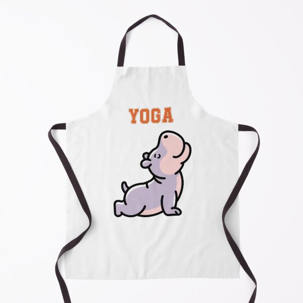 Item preview, Cute Hippopotamus Yoga Funny Animal designed and sold by QuiteOrbit.