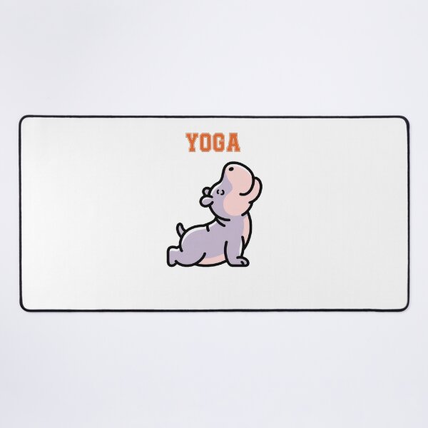 Item preview, Cute Hippopotamus Yoga Funny Animal designed and sold by QuiteOrbit.