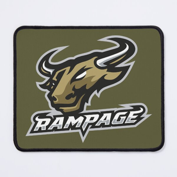 Item preview, Rampage Mascot Logo – Aggressive Esports Gaming Design designed and sold by MerlinWear.