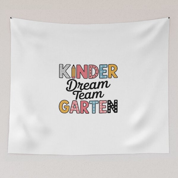 Item preview, Kindergarten Dream Team Back to School Teacher Student designed and sold by BlassmausArt.