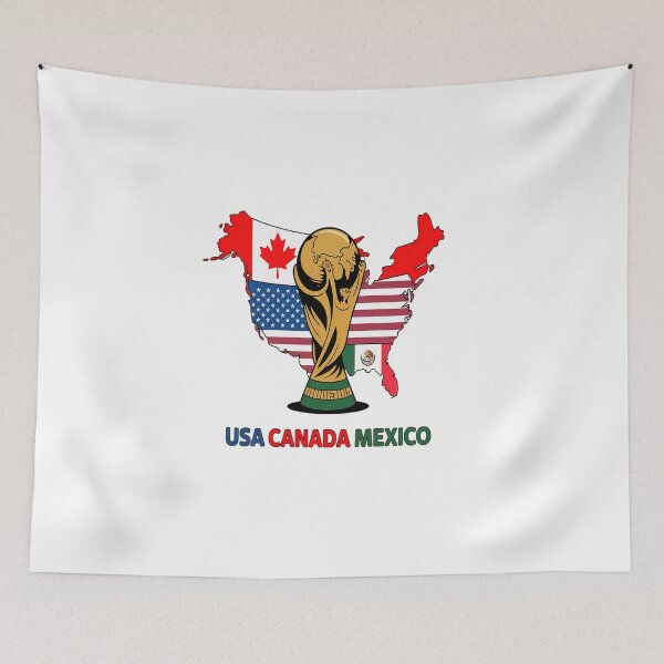 Item preview, Canada Mexico Usa Host Country Banner designed and sold by BlassmausArt.