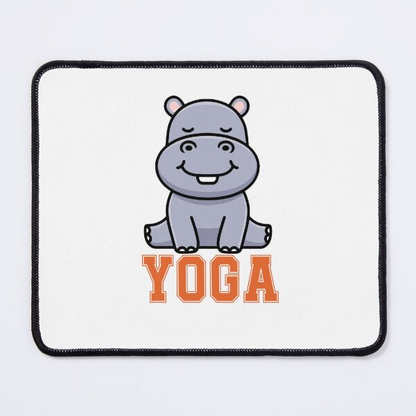 Item preview, Yoga Lover Gift Cute Hippo Meditation designed and sold by QuiteOrbit.