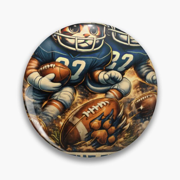 Item preview, Brother Claws On The Field – Cat Rugby Vintage Sports  designed and sold by CatLovers Studio.