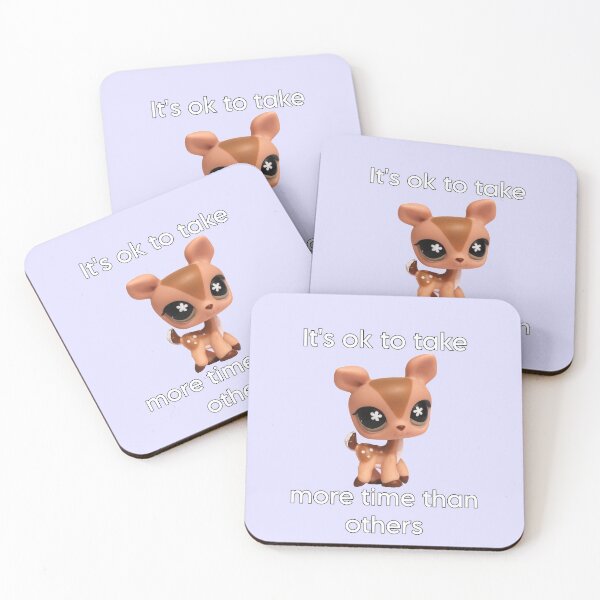 Item preview, LPS Deer It’s Ok to Take More Time Than Others designed and sold by PopBubbleShop.
