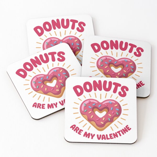 Item preview, Donuts Are My Valentine -  Valentine's Day designed and sold by TrinaEspinoza.