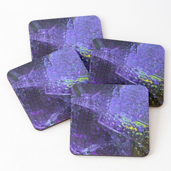 Item preview, Purple Glass, Broken, Abstract designed and sold by DenaHaines.