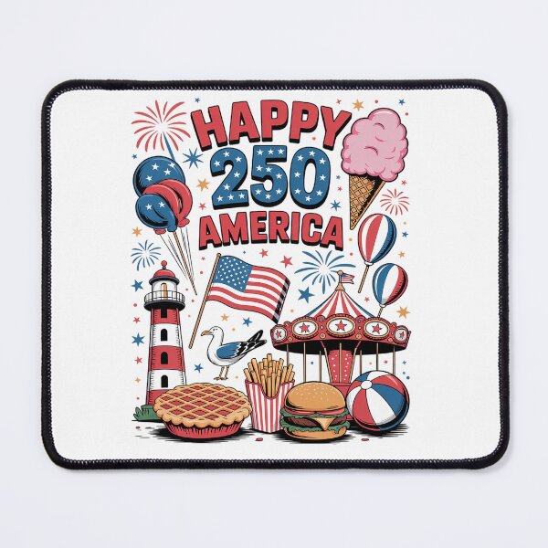 Item preview, 250th Anniversary 250 Years Hamberger American Flag designed and sold by fferomananul.