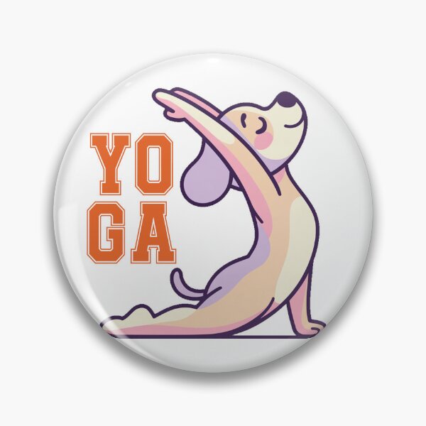 Item preview, Funny Dog Yoga funny Upward Facing dog designed and sold by QuiteOrbit.