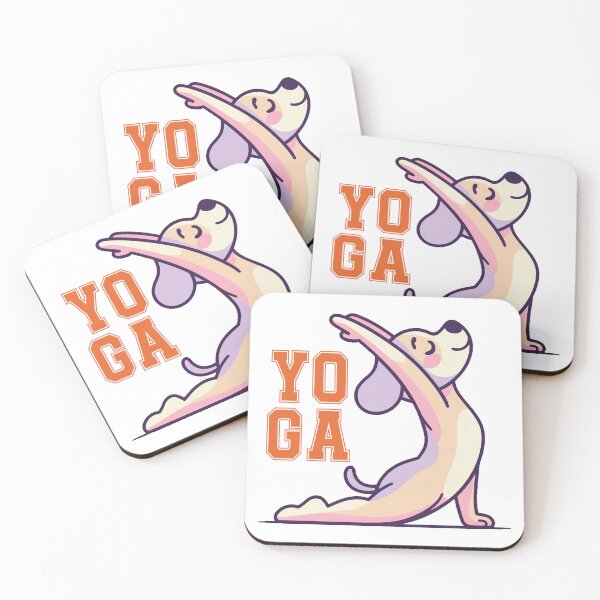 Item preview, Funny Dog Yoga funny Upward Facing dog designed and sold by QuiteOrbit.
