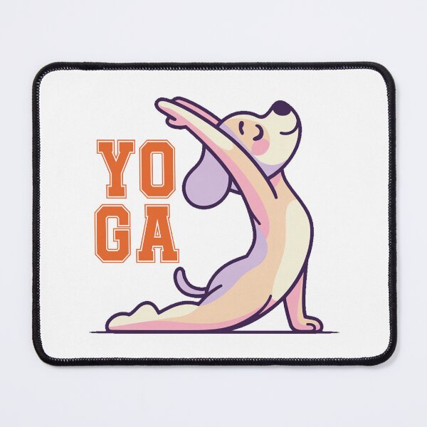 Item preview, Funny Dog Yoga funny Upward Facing dog designed and sold by QuiteOrbit.