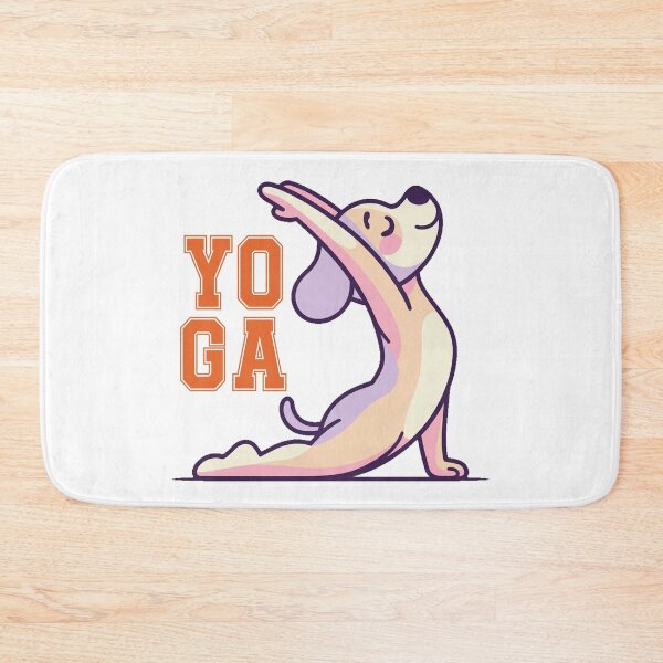 Item preview, Funny Dog Yoga funny Upward Facing dog designed and sold by QuiteOrbit.