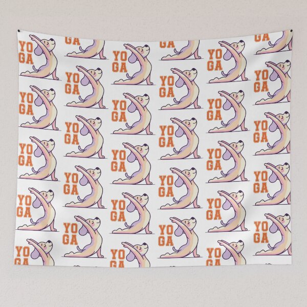 Item preview, Funny Dog Yoga funny Upward Facing dog designed and sold by QuiteOrbit.