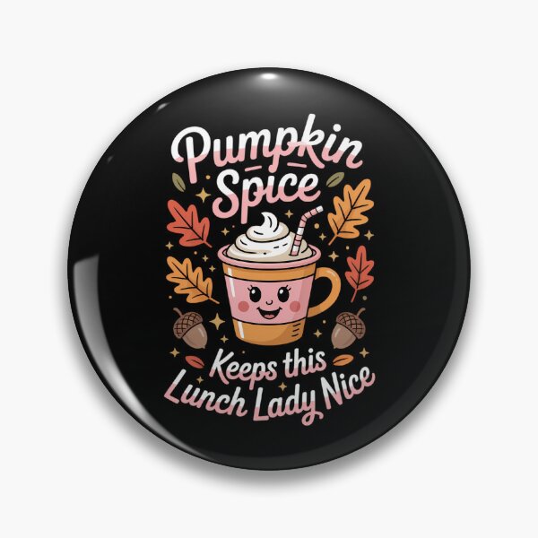 Item preview, Lunch Lady Pumpkin Spice Latte Autumn Fall Cafeteria Crew designed and sold by TrinaEspinoza.
