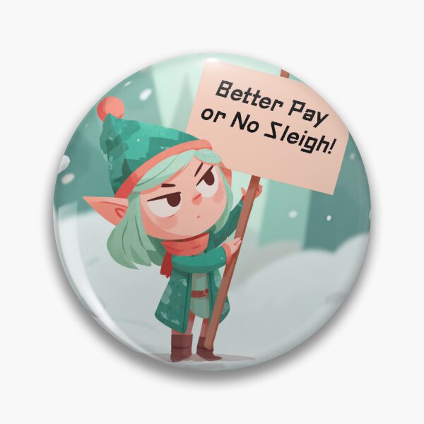Item preview, Better Pay or No Sleigh! designed and sold by bubblyrainbow.