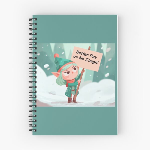 Item preview, Better Pay or No Sleigh! designed and sold by bubblyrainbow.